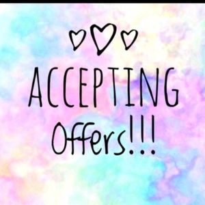 Make me offer I usually Accept all offers